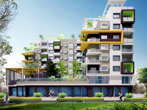 Meena Galaxy project by GM Group in Beleghata